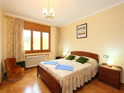 Cama o camas de una habitación en Holiday Home Can Cals by Interhome