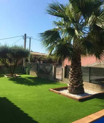Jardín al aire libre en Luxury villa in Calonge with pool