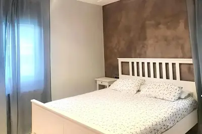 Cama o camas de una habitación en Luxury villa in Calonge with pool