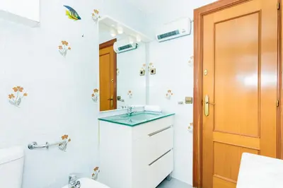 Una cocina o zona de cocina en HomeHolidaysRentals Keyla