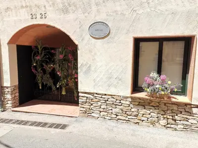 Fachada o entrada de Charming & Peaceful apartment Begur with Swimming pool