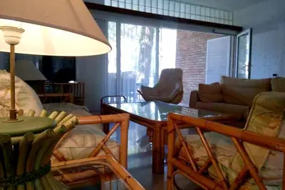 Zona de estar de Spacious house in Platja d'Aro