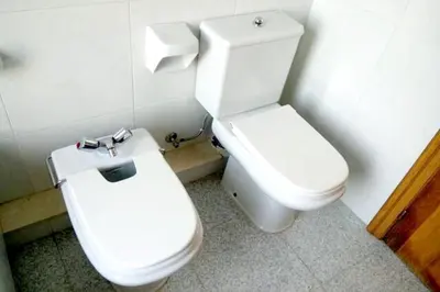 Un baño de Spacious house in Platja d'Aro