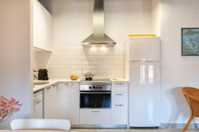 Una cocina o zona de cocina en Flalteli Rambla 5 4-1