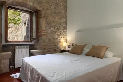 Cama o camas de una habitación en Flateli Cundaro