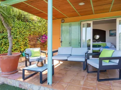 Zona de estar de Holiday Home Gloria by Interhome