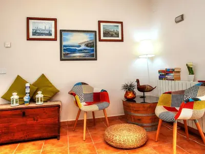Zona de estar de Holiday Home Gloria by Interhome