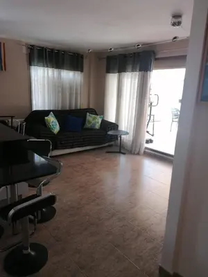 Zona de estar de APARTAMENTO CON WIFI Y PISCINA EN BLANES FRENTE A LA PLAYA - Costa Brava
