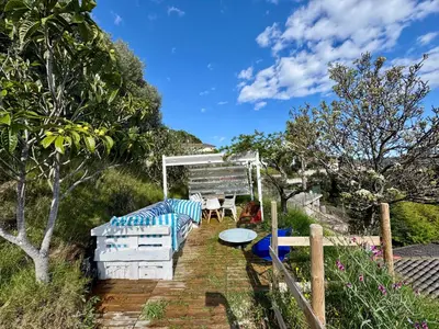 Jardín al aire libre en CASA PARAÍSO PISCINA TRANQUILIDAD