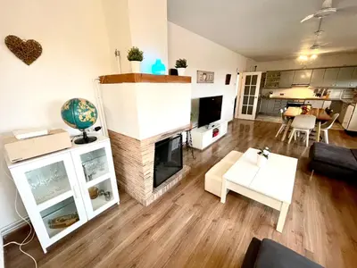 Zona de estar de CASA PARAÍSO PISCINA TRANQUILIDAD
