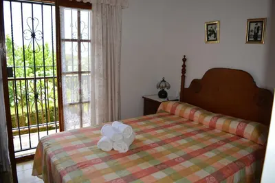Cama o camas de una habitación en Casa Blanca 19 – Piscina, BBQ y Wifi (5 pax)