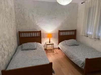 Cama o camas de una habitación en La Caseta del Mas Valls