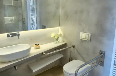Un baño de Hostalet de Begur - Adults Only