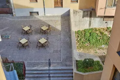 Un balcón o terraza de Apartamento dúplex Rei Martí, Girona