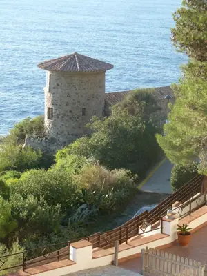 Paisaje cerca de esta villa