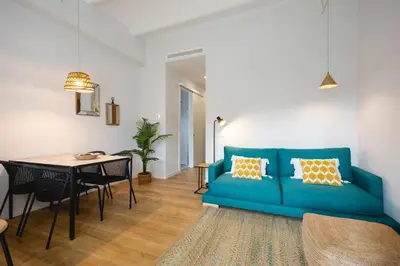 Zona de estar de Bravissimo Pont Areny, modern 3 bedroom apartment