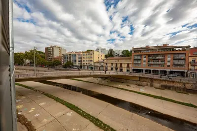 Vista general de Girona o vista desde el apartamento