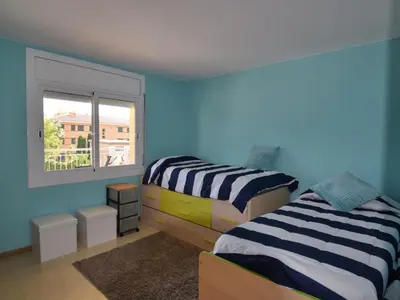 Cama o camas de una habitación en Creu de S'Agaro CostaBravaSi