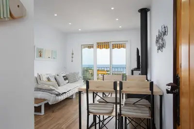 Zona de estar de Ka Mahina a Calella de Palafrugell