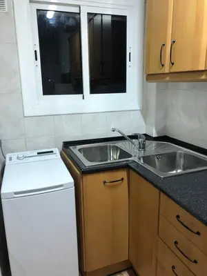 Una cocina o zona de cocina en Beta's place - Apartamento primera línea de playa