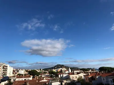 Vista general de una montaña o vista desde el apartamento