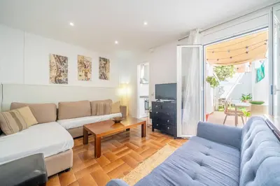 Zona de estar de HomeHolidaysRentals Arlene