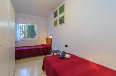 Cama o camas de una habitación en Villa Los Robles