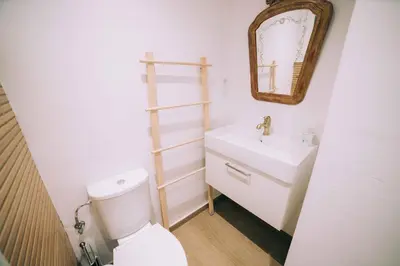 Un baño de Old Side Platja d'Aro