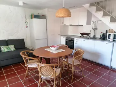 Una cocina o zona de cocina en Old Side Duplex Platja d'Aro