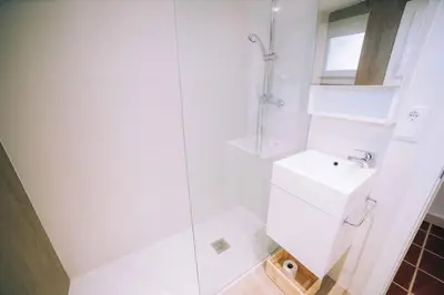 Un baño de Old Side Duplex Platja d'Aro