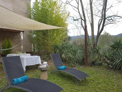 Jardín al aire libre en MAS TARRÈS
