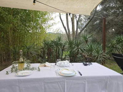 Jardín al aire libre en MAS TARRÈS