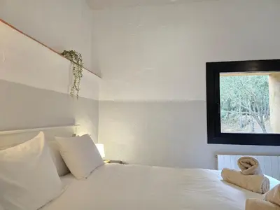 Cama o camas de una habitación en MAS TARRÈS