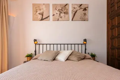 Cama o camas de una habitación en ST-33 BEGUR SA TUNA 2 PAX