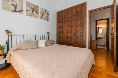 Cama o camas de una habitación en ST-33 BEGUR SA TUNA 2 PAX