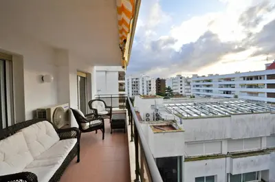 Un balcón o terraza de Apartment Bellisimo
