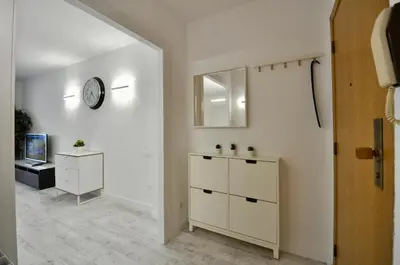 Una televisión o centro de entretenimiento en Apartment Bellisimo