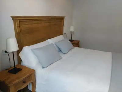 Cama o camas de una habitación en Hostal Portofino
