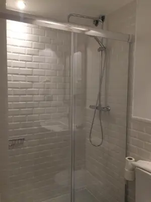 Un baño de Hostal Portofino