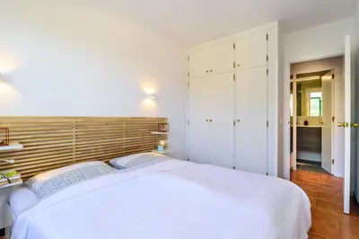 Cama o camas de una habitación en SR-32 BEGUR SA RIERA 4 PAX