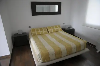 Cama o camas de una habitación en Encantador apartamento en S'Agaró-Platja de Aro