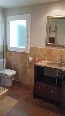 Un baño de Encantador apartamento en S'Agaró-Platja de Aro