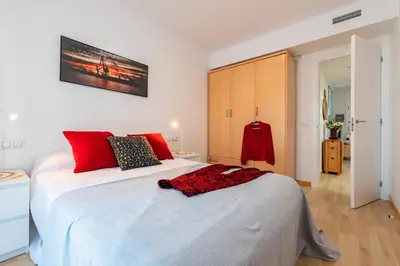 Cama o camas de una habitación en L'Arenal de Palamós