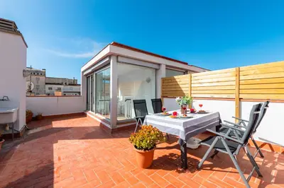 Un balcón o terraza de L'Arenal de Palamós