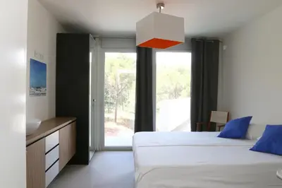 Cama o camas de una habitación en Can Cigonyes