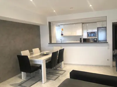 Una cocina o zona de cocina en Apartamento Jaume II Palamós
