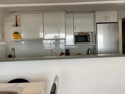 Una cocina o zona de cocina en Apartamento Jaume II Palamós
