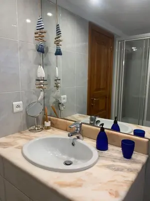 Un baño de Apartamento Jaume II Palamós