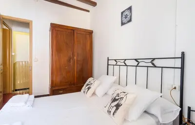 Cama o camas de una habitación en Can Boni