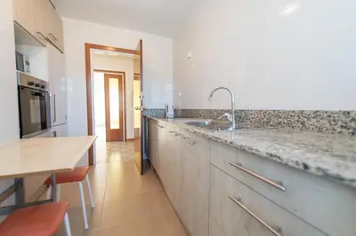 Una cocina o zona de cocina en HomeHolidaysRentals Bonte